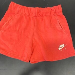 Nike Kids Air Red Shorts